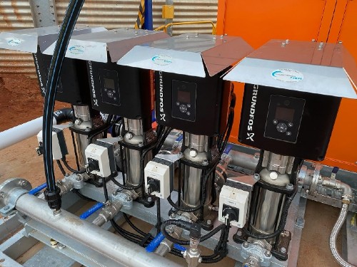 Malcolm Thompson Pumps Enhances Water Supply Solutions for a Mining Campsite