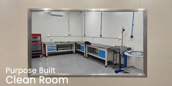 We Built a Dedicated Clean Room. Here’s What That Means for Your Pump, Gearbox and Compressor!