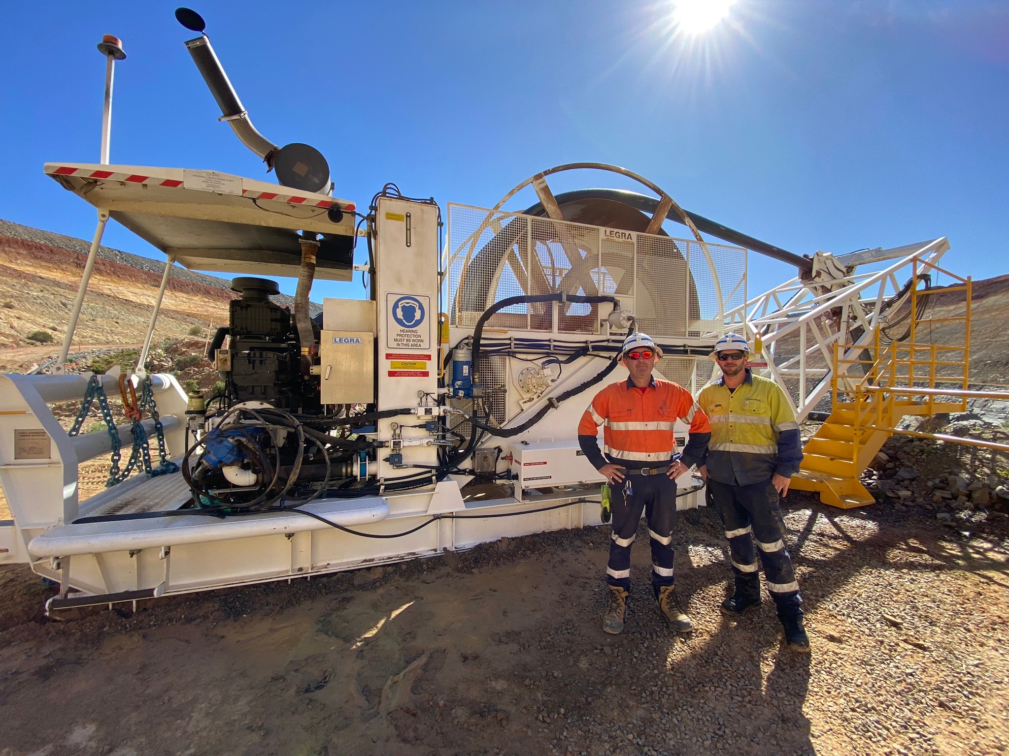 Mine site service