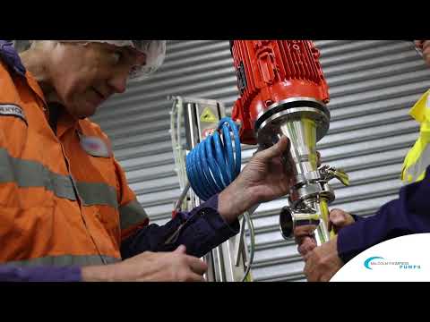 MTP Flux ViscoFlux Drum Emptying System Installation