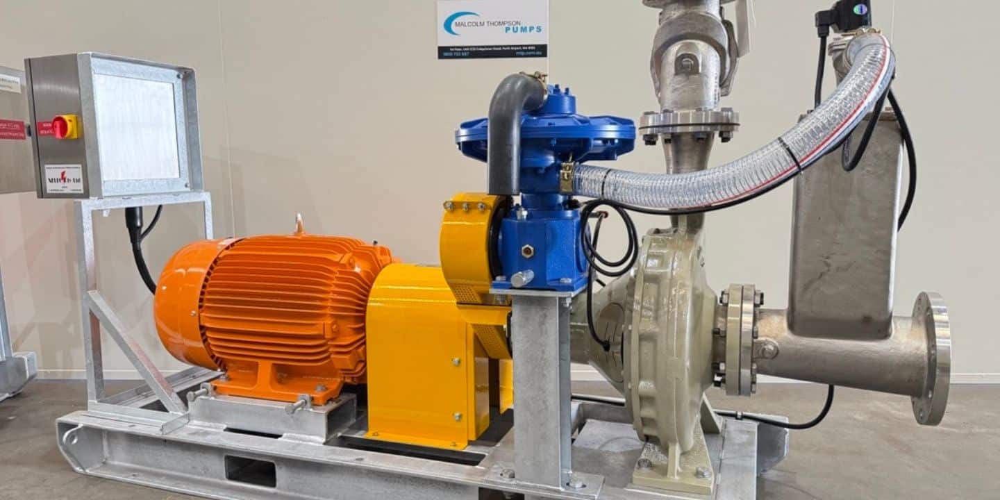 Custom-Built Self-Priming Pumping Solution for Major Power Station in Perth, Western Australia