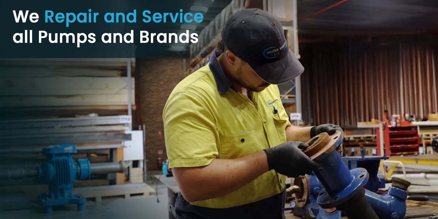 We Repair and Service all Pumps and Brands Across Australia
