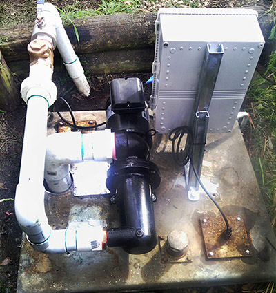 New Sewerage Pump System
